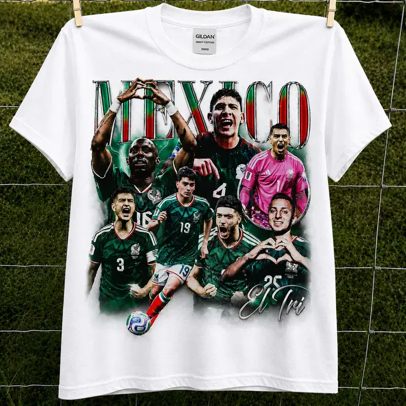 Quiñoness Moraa Álvarezz Jiménezz Mexico Soccer Vintage Graphic Shirt, Retro Mexico National Team Fan Tee, World Football T-Shirt, Gift for Mexico Soccer Fans Streetwear