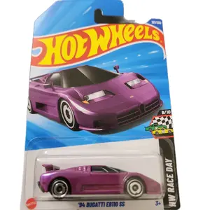 Hot Wheels '94 Bugatti EB110 SS Hot Wheels 225/250 Purple Diecast Car Model