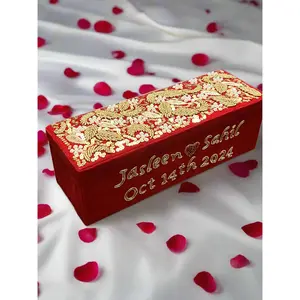 Custom Embroidered Chura Box