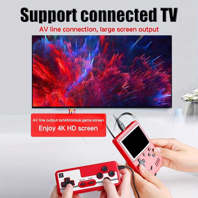 400 Games In One Portable Mini Electronic Video Game Player Kids Electronic Game Toy For Children Handheld Game Console Adjustab