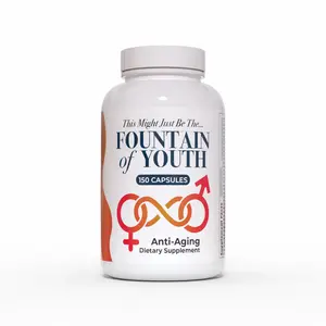 Fountain of Youth PLUS-Healthcare Supplement, 150 Capsules Vitamin Dietary