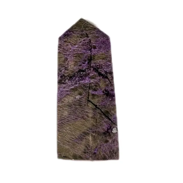 Natural Atlantisite Crystal Towers - Handcrafted Healing Stones for Energy Balance & Spiritual Cleansing
