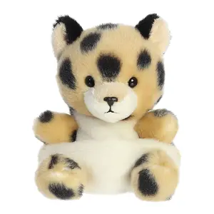 Palm Pals Adorable Chutney Cheetah 5 inch Yellow Mini Soft Plush Collectable Stuffed Animal