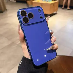 New Glass Back Anti-Drop Phone Case, Compatible with iPhone 17 Pro Max 16 Pro Max 15 14 13 12 11, Durable Protection