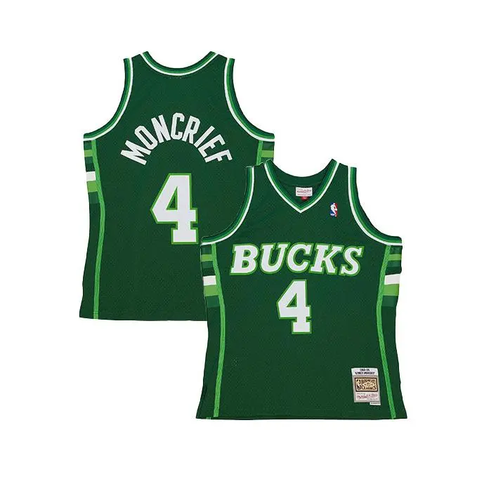 Mitchell & Ness HWC '88 Sidney Moncrief Milwaukee Bucks Swingman Jersey