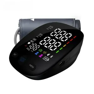 New Household Arm Type Digital Electronic Portable LED Smart Blood Pressure Meter BP Monitor