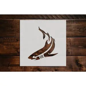 Shark Stencil - Art and Wall Stencil