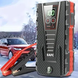 12V 1000A Peak Portable Car Jump Starter Device, Car Charger Emergency Booster Starting for Up To 4.0L Gas & 2.0L Diesel Engine, Multifunctional Car Repair Tool, Car Tool Kit, Vehicle