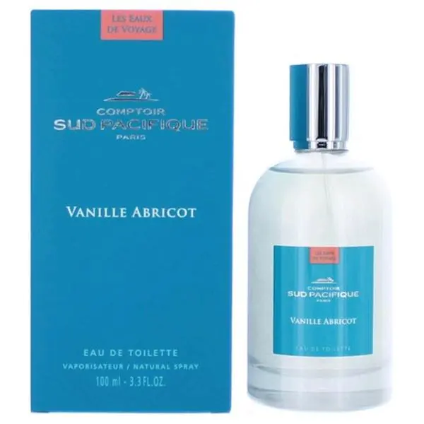 Comptoir Sud Pacifique Vanille Abricot Oriental Vanilla Papaya Scented Women's Fragrance - 3.3 fl oz EDT Spray Bottle with Vanilla Scents