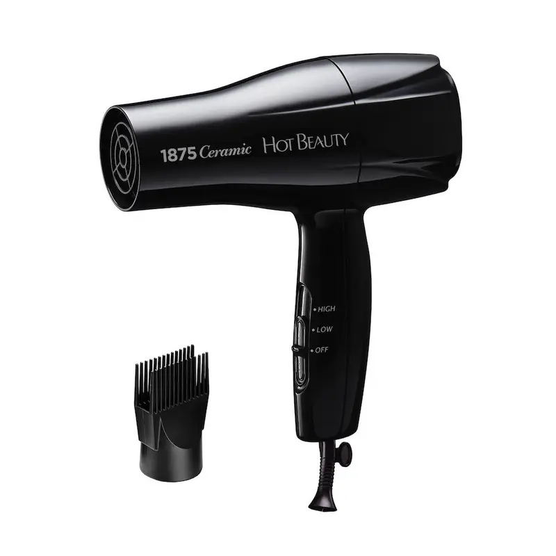 Hot Beauty 1875 Ceramic Styling Hair Dryer Mid Size