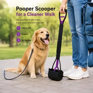 Foldable pet feces scoop - easy to carry and simple to clean! Foldable pet feces scoop - easy to carry and simple to clean!