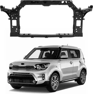 Radiator Mount Core Support Assembly Compatible with 2014-2017 Kia Soul Replacement for KI1225163 64101B2000 Steel Electrophoresis Primed Black