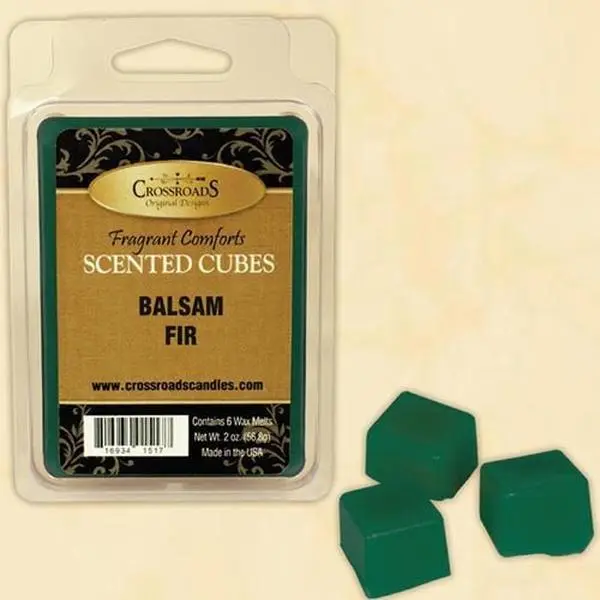 Crossroads Scented Cubes 2 Oz. Set of 4 - Balsam Fir