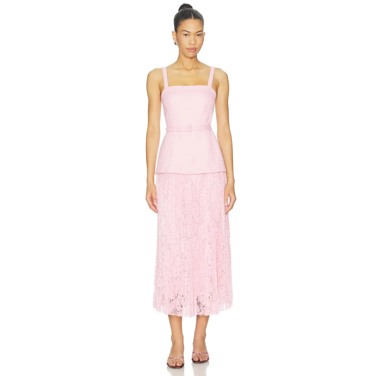 ASTR the Label Caitlin Dress in Pink