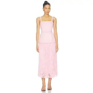 ASTR the Label Caitlin Dress in Pink