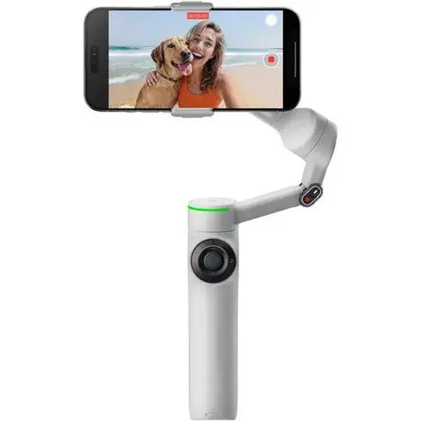 Insta360 Flow 2 Pro Magnetic Smartphone Gimbal Stabilizer (Gray) - Mobile, Cellphone Selfie Accessories, Stick