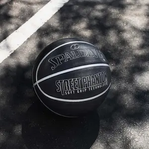 SPALDING Street SILVER PHANTOM Indoor Outdoor Basketball Size 29.5" I BRAND NEW