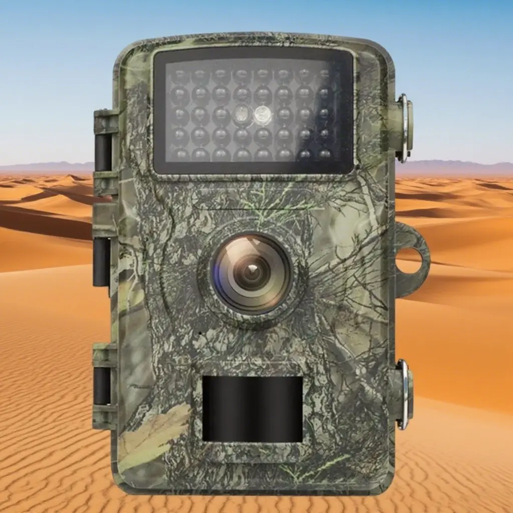 Infrared Night Vision Technology Wildlife Camera, Day and Night Recording, Outdoor Camouflage Monitoring, Motion Trigger, HD Infrared Night Vision, Trail Cameras