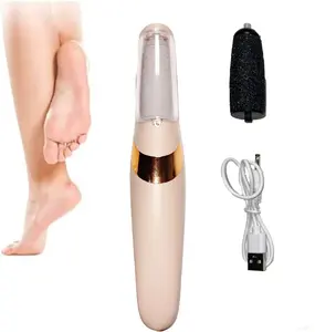 Rechargeable Electric Foot Callus Remover with Waterproof Design Professional Electronic Pedicure Tool and Foot File for Removing Dead, Hard, Dry, and Cracked Skin on Heels and Soles