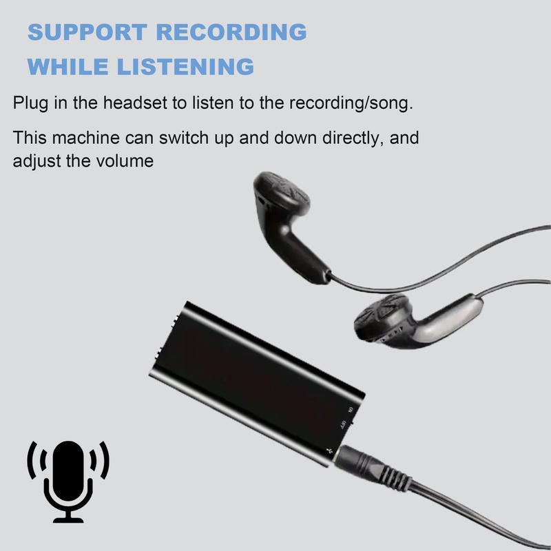 1pc Professional Voice Activated Digital Recorder, 8GB High Definition Noise Canceling MP3 Player, Ultra Thin Portable Recording Pen for Business Meetings, No Battery Included Audio Compact 1pc Professional Voice Activated Digital Recorder, 8GB High Definition Noise Canceling MP3 Player, Ultra Thin Portable Recording Pen for Business Meetings, No Battery Included Audio Compact