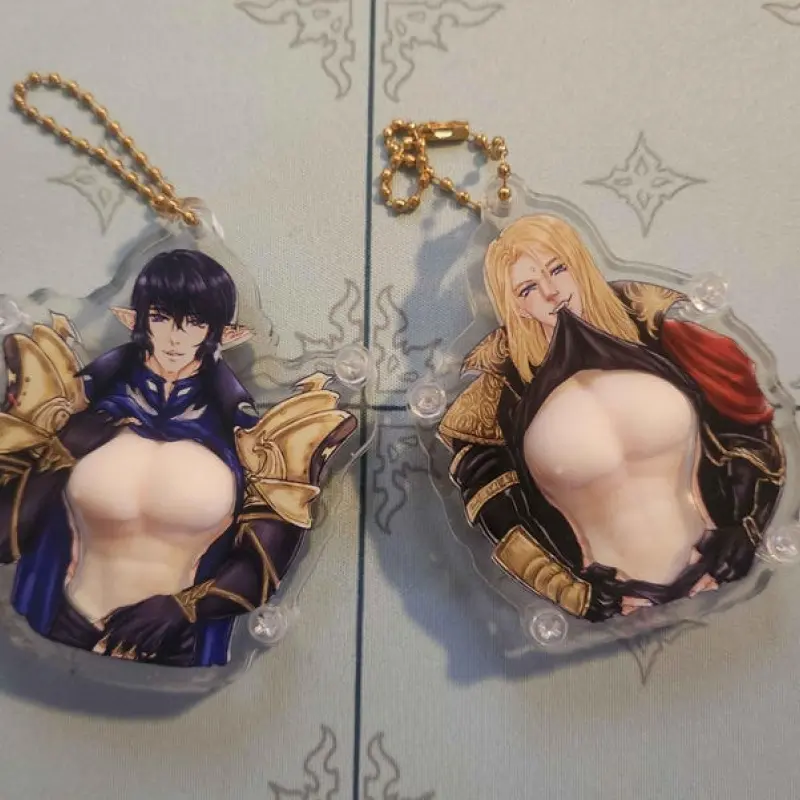 FFXIV Squishy Chest Keychain