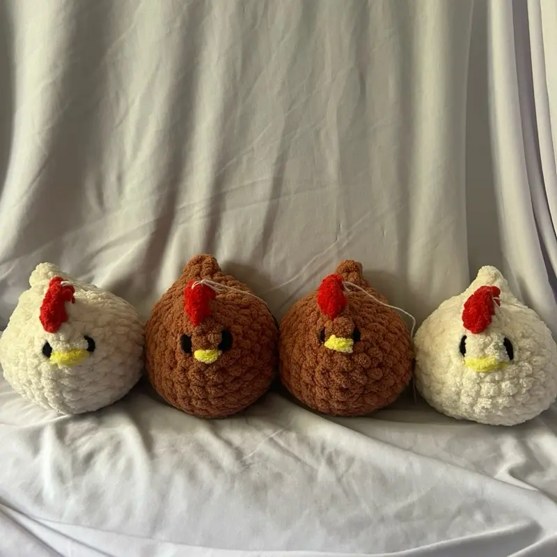 Handmade Crochet Chicken