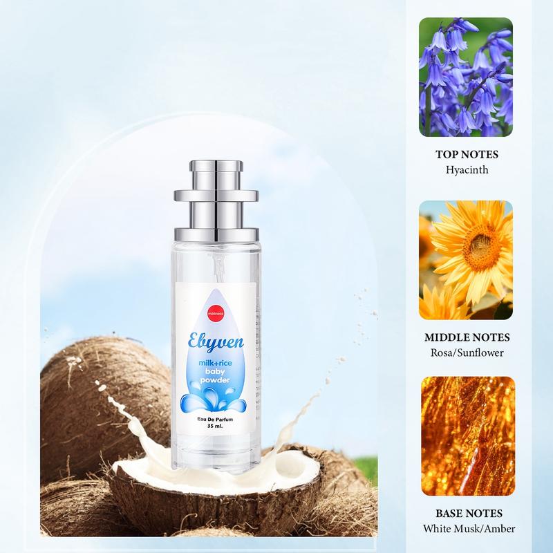 Viral Fairycore Perfume, Eau de Parfum 35ml, Floral & Fruity Notes, Aesthetic Appeal, Pink White Blue Purple Bottle, Long-Lasting Scent