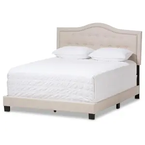 Emerson Modern and Contemporary Fabric Upholste red Bed Emerson Modern and Contemporary Fabric Upholste red Bed