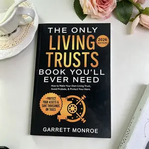 Notebook 2026 Living Trust Handbook for Beginners: Create Your Trust, Avoid Probate, Protect Heirs & Reduce Taxes Without Expensive Lawyers glitter