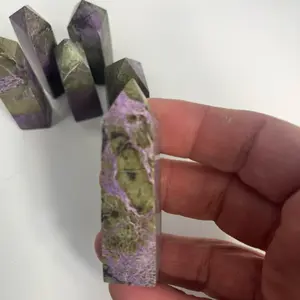 Atlantisite Mini Tower | Transformation & Emotional Balance Energy | Intuitively Chosen Crystal Point fast delivery fast