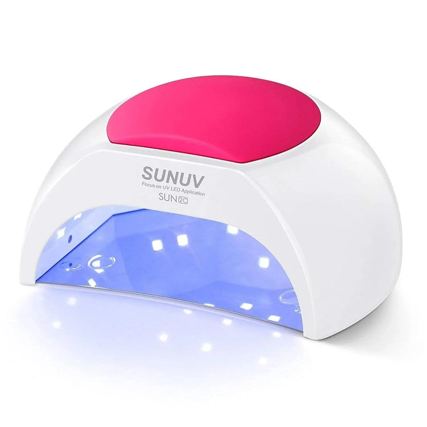 SUNUV Sun2C UV LED Nail Lamp – 48W Fast-Curing Salon-Quality Gel Polish Dryer with LED Screen & Auto-Sensor