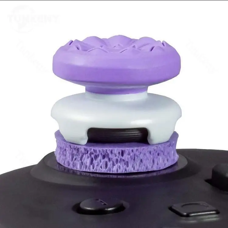 Gaming Grips with Thumbsticks, Thumbsticks Grips for PS4/PS5, XBOX, Professional Thumb Grips Joystick Cap Analog Stick Cover,Thumbsticks - 1 High-Rise & 1 Mid-Rise PS5/4 Anti-Slip Silicone Controller Cover