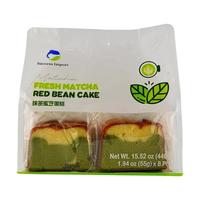 Matcha Red Bean Cake