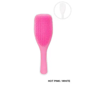 The Ultimate Detangler Hairbrush Comb For Wet & Dry - Pink/White