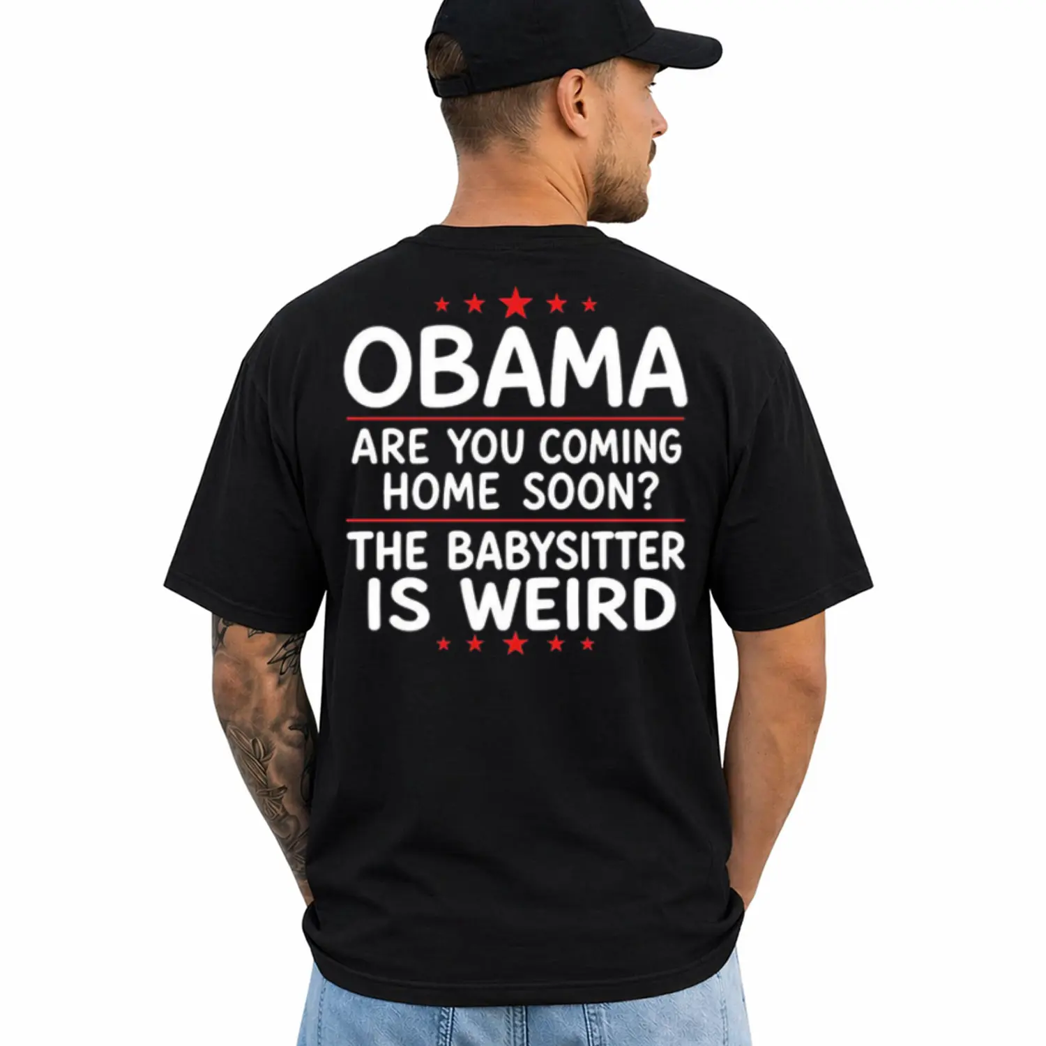 Obama Are You Coming Home Soon T-Shirt, Political Humor Tee, Anti Trum Shirt, Democrat Gift, Obama 2028 T-Shirt, Short Sleeve Printed Graphic Shirt, Daily Casual Cotton Menswear