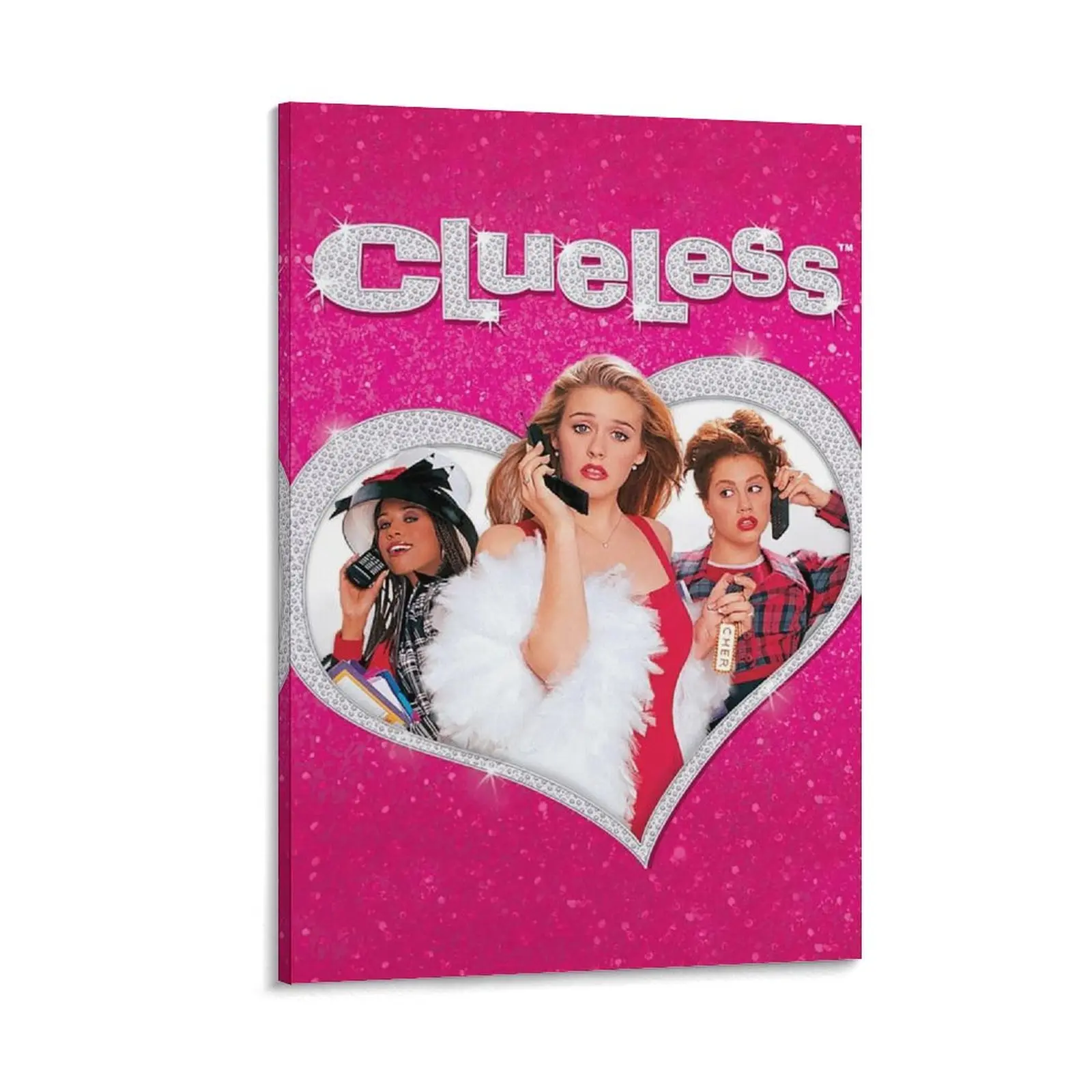 Clueless Poster (8) Canvas Poster Bedroom Decor Sports Landscape Office Room Decor Gift Frames Ornaments Wall Decoration Artistic Photo