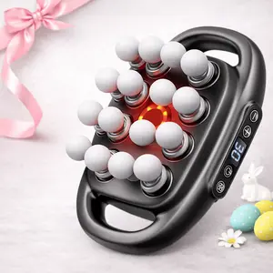 16-Head Massager, Electric Muscle Massager, Portable Handheld Muscle Massager, Professional Muscle Relaxation Device for Home & Travel