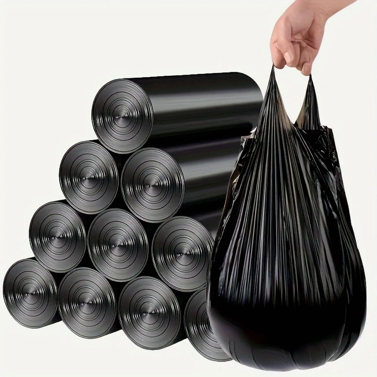 Small Trash Bags 4 Gallon Garbage Liners Durable Leakproof Waste Bags For Kitchen Bathroom And Office Use 200 Count