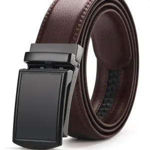 Adjustable Holeless Leather Belt