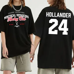 24 Hollander Montreal Voyageurs ClubT Shirt Fashion Men/Women TV Heated Rivalry Ilya Rozanov 81 T-Shirt High Quality Tees Shirts