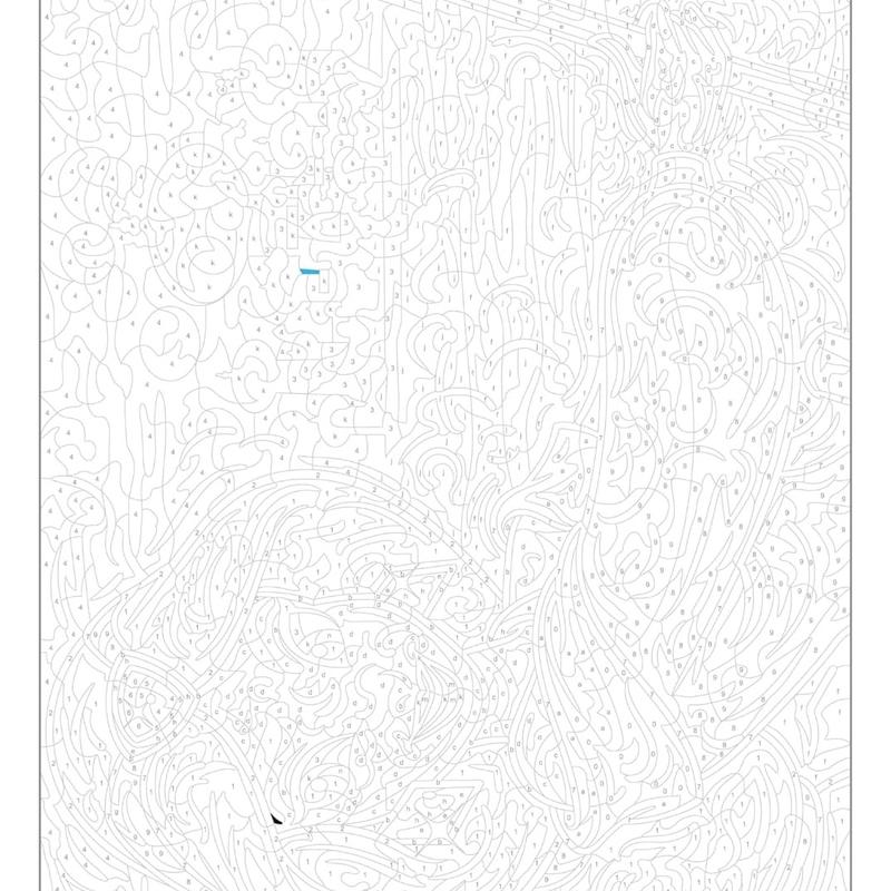 Disney Color by Numbers Coloring Book for Children and Adults - AliceCover number books Adult