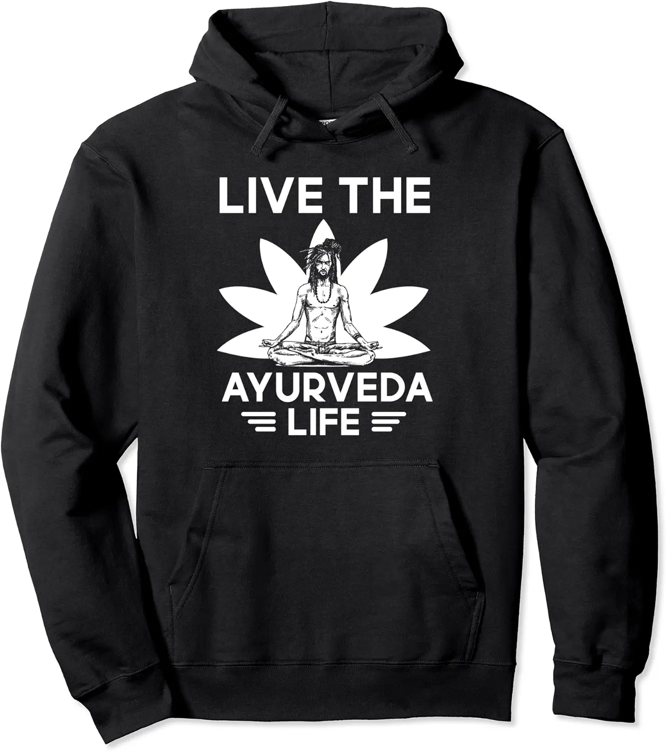 Ayurveda Life Yoga Indian Healing Medicine Buddhism Hinduism Pullover Hoodie - Prudencekto Shop 97B0B1GXBFJH