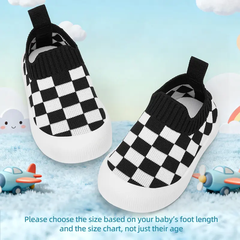 Toddler Sneakers Baby Shoes Boy Girl Walking Shoes Infant Loafers Lightweight Cozy Baby Slippers for 6 9 12 18 24 36 months Footwear for Little Kids Prewalker Outdoor Indoor Adorable Shoes for 0 1 2 3 yrs old