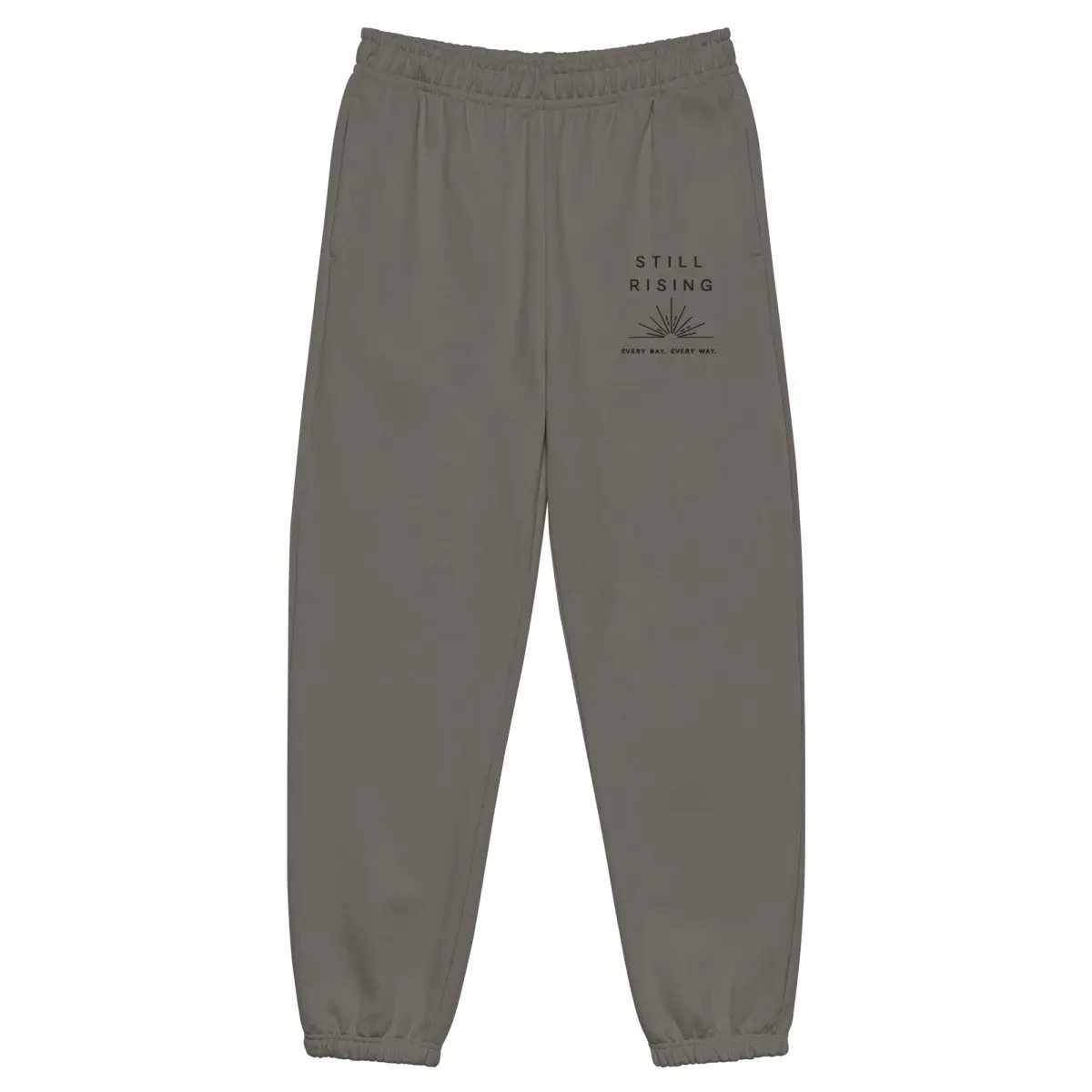 Still Rising Heavyweight Fleece Joggers – Premium Streetwear Sweatpants | WE RISE ABOVE