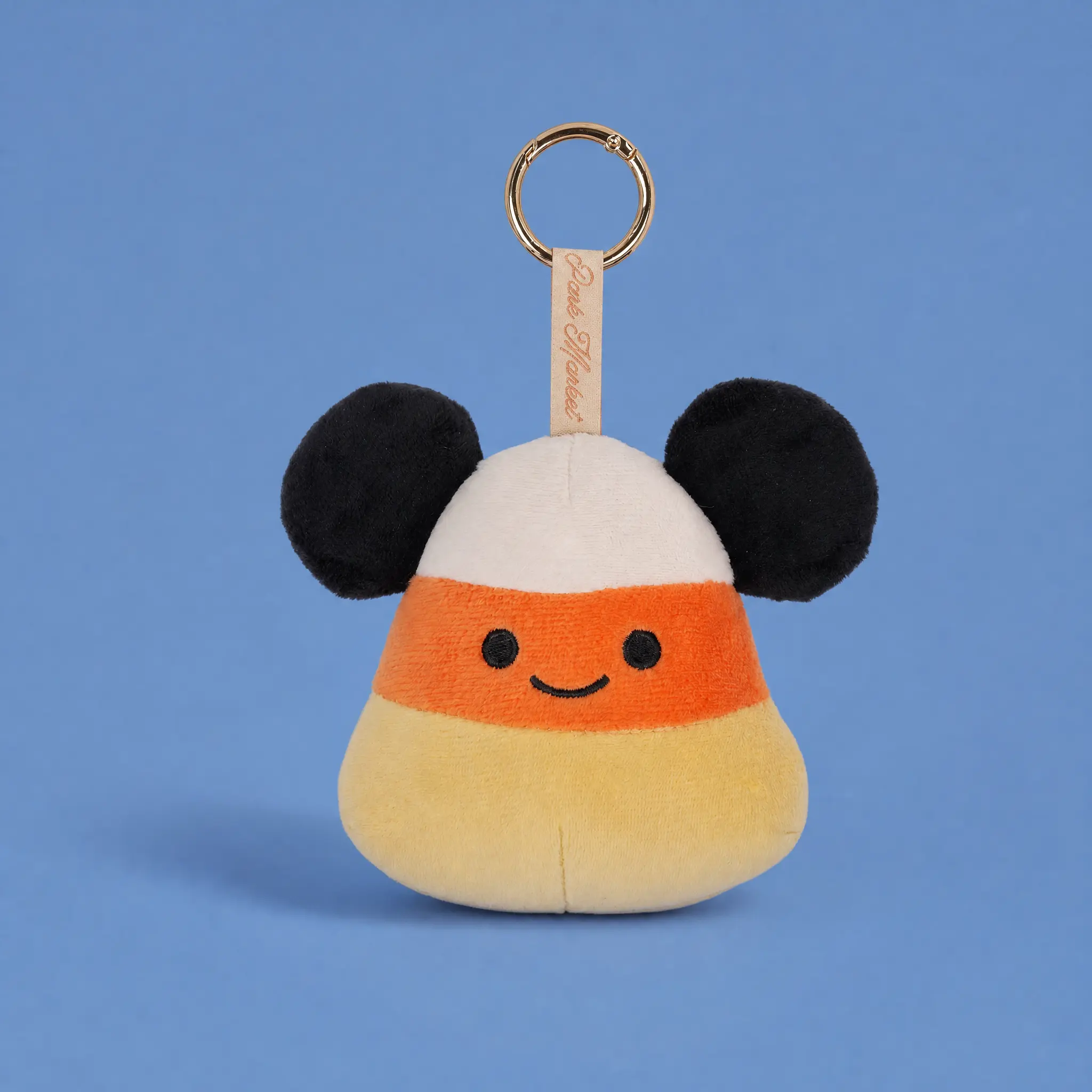 Candy Corn Cutie Plush Bag Charm - Fashion Keychain Accessory (Ships Mid-Sep.)
