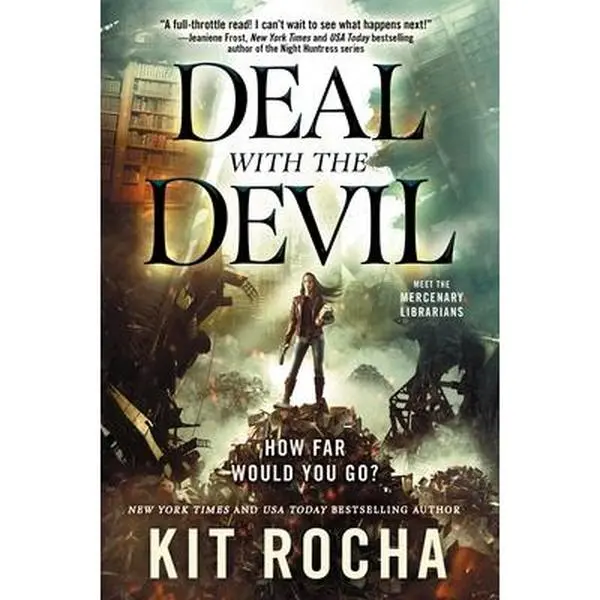 USED Book - Deal with the Devil: A Mercenary Librarians Novel by Rocha, Kit (Paperback) - english