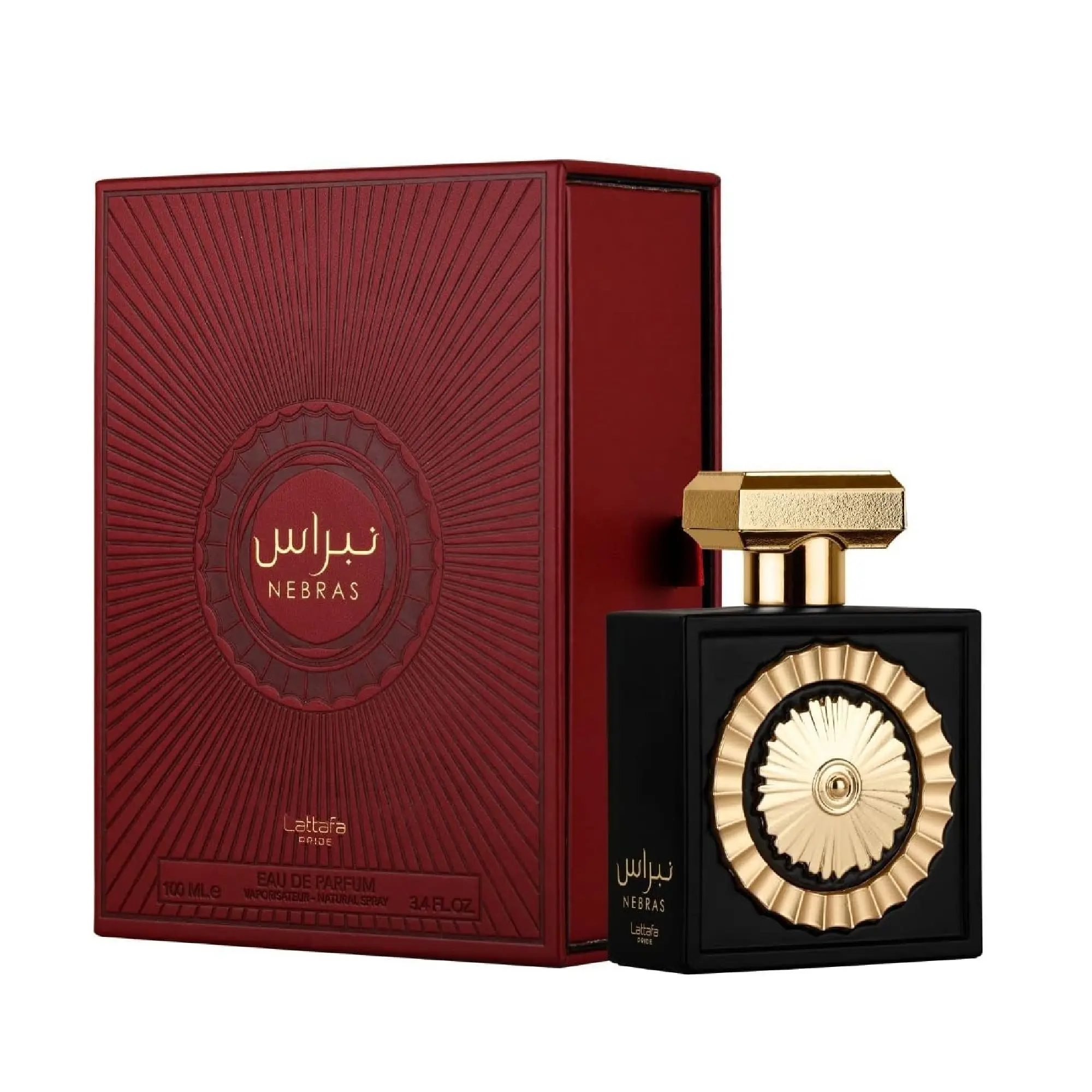 Lattafa Pride Nebras for Unisex Eau de Parfum Spray, 3.4 Ounce