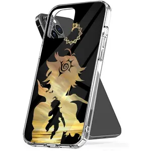 Phone Case Meliodas Shockproof Seven Accessories Deadly TPU Sins Cover Transparent Compatible with iPhone SE 7 8 X XR 11 12 13 14 15 16 Plus Mini Pro Max Samsung Galaxy Note S9 S10 S20 S21 Ultra Plus Protection Cellphone