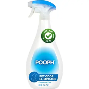 Pet Odor Eliminator, 32oz Spray - Dismantles Odors on a Molecular Basis, Dogs, Cats, Freshener, Urine, Poop, Pee, Deodorizer, Natures, Puppy, Fresh, Clean, Furniture, Potty, Safe
