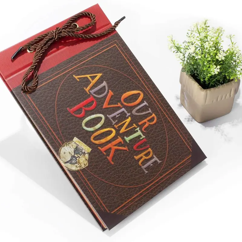 Our Book Scrapbook Photo Album - 10.5 X 7 Inches,Designed Specifically To Preserve Precious M oments, Is The Ideal Gift For Anniversaries, Weddings, Global Travelers, Birthdays, Halloween, And Christmas New Year regalos para novio